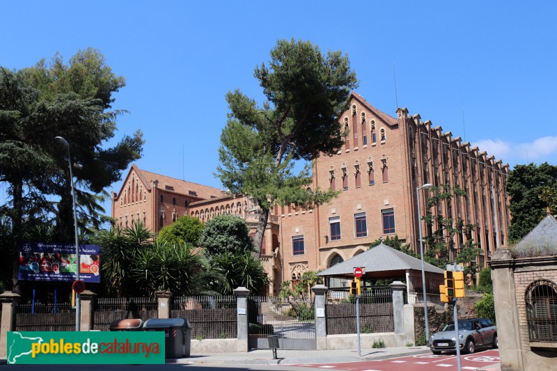 Barcelona - Col·legi Jesús Maria (Foto: Albert Esteves, 2020) Barcelona - Col·legi Jesús Maria