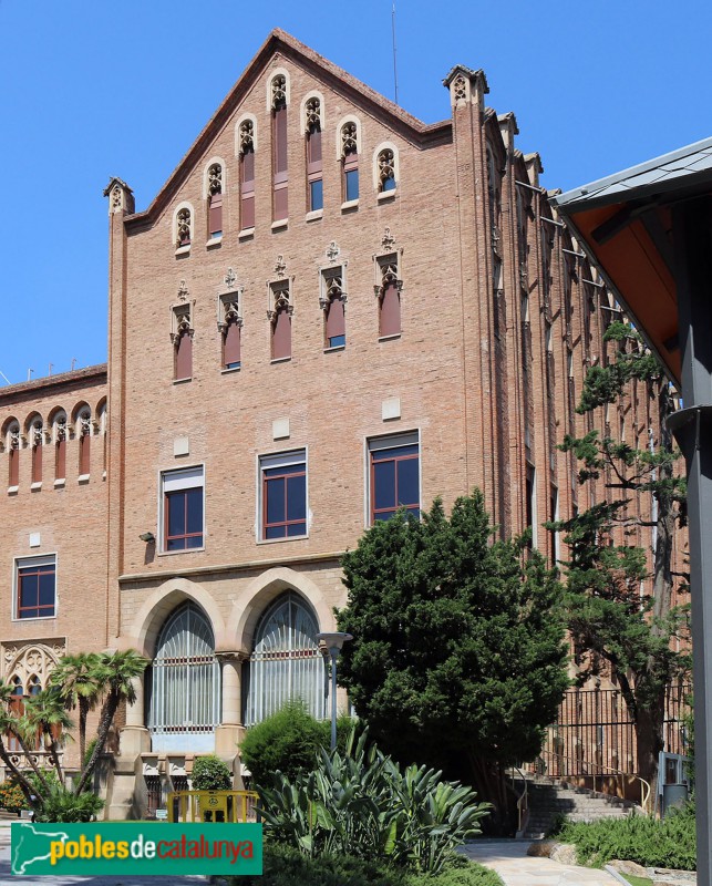 Barcelona - Col·legi Jesús Maria (Foto: Albert Esteves, 2020) Barcelona - Col·legi Jesús Maria