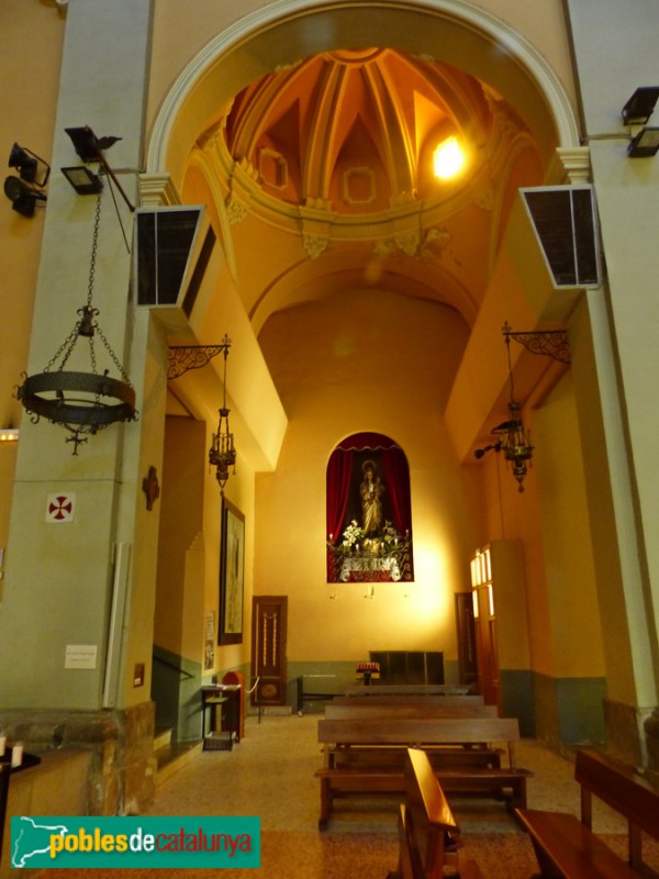 Taradell - Església Sant Genís. Capella fonda