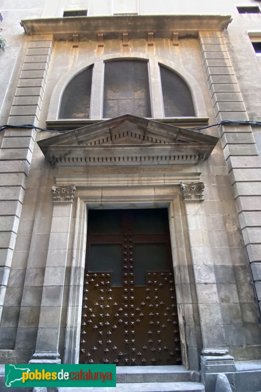 Barcelona - Capella de l'Ajuda (Foto: Albert Esteves, 2020) Barcelona - Capella de l'Ajuda