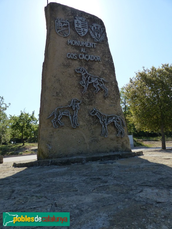 Taradell - Monument al gos caçador