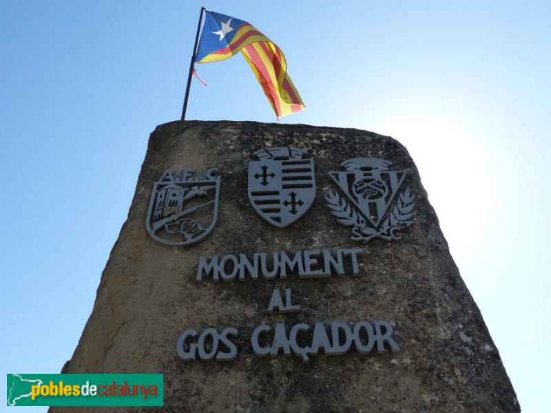 Taradell - Monument al gos caçador