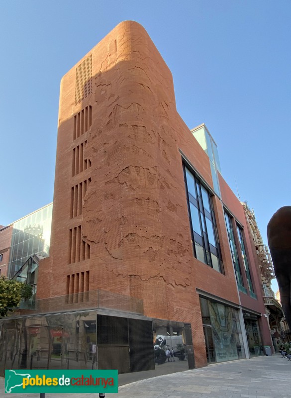 Barcelona - Ampliació Palau de la Música (Foto: Albert Esteves, 2020) Barcelona - Ampliació Palau de la Música