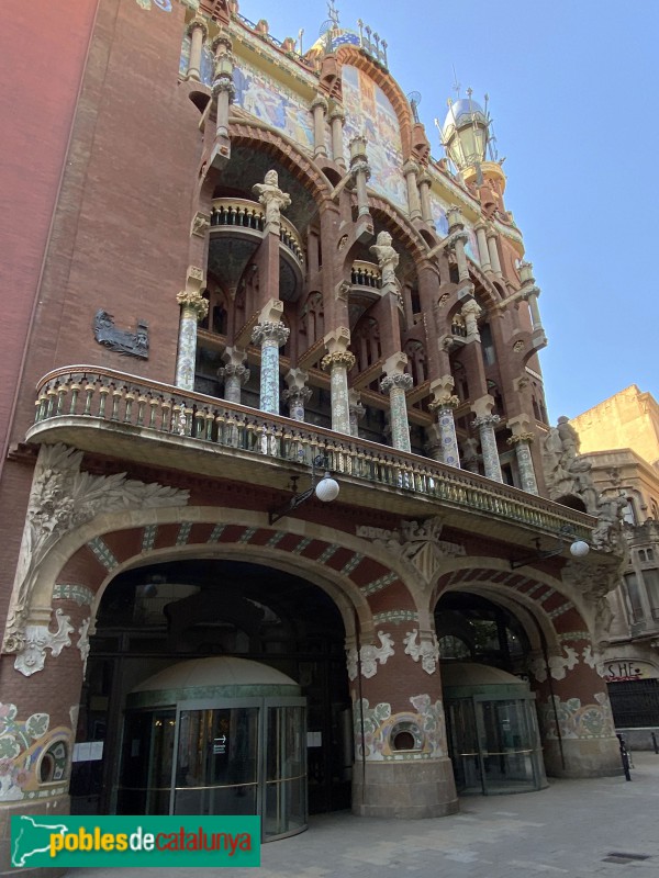 Barcelona - Palau de la Música (Foto: Albert Esteves, 2020) Barcelona - Palau de la Música