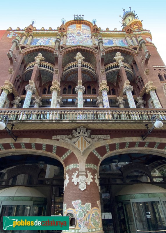 Barcelona - Palau de la Música (Foto: Albert Esteves, 2020) Barcelona - Palau de la Música
