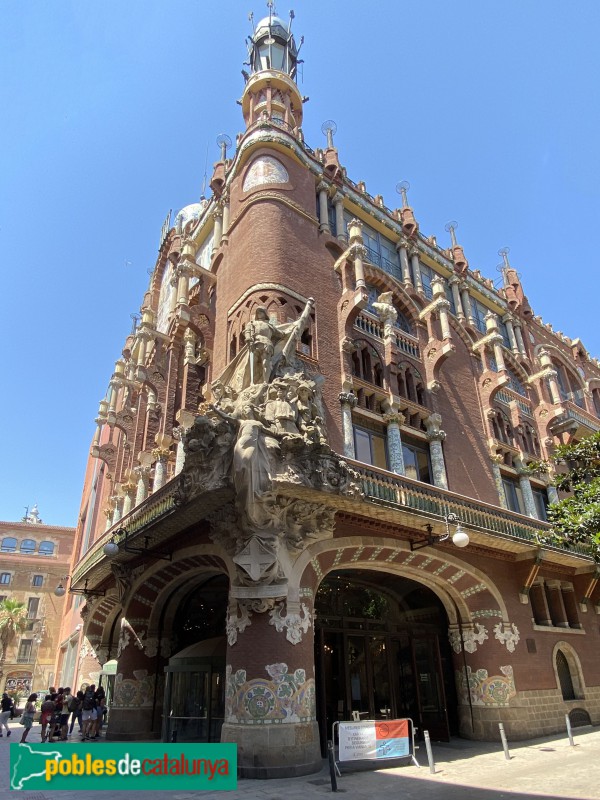 Barcelona - Palau de la Música (Foto: Albert Esteves, 2020) Barcelona - Palau de la Música