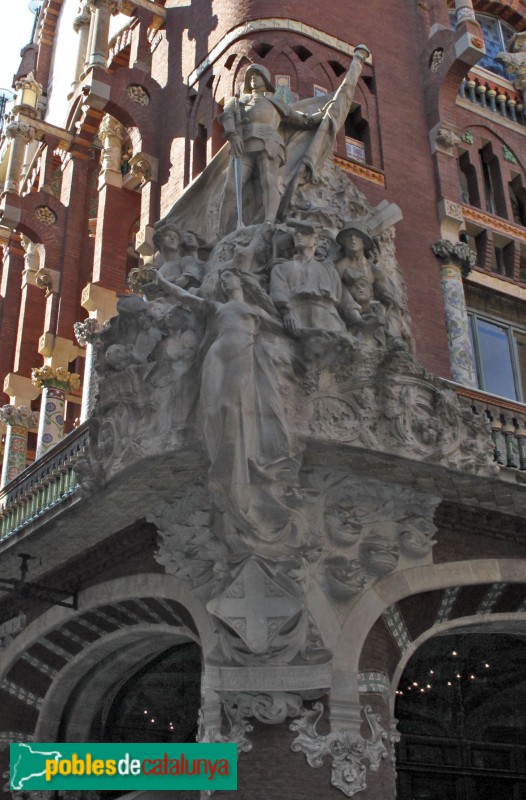 Barcelona - Palau de la Música (Foto: Albert Esteves, 2015) Barcelona - Palau de la Música