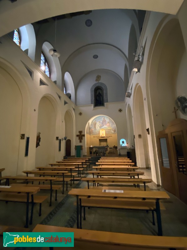 Barcelona - Capella de l'Ajuda (Foto: Albert Esteves, 2020) Barcelona - Capella de l'Ajuda