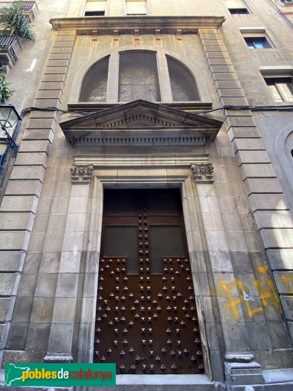 Barcelona - Capella de l'Ajuda (Foto: Albert Esteves, 2020) Barcelona - Capella de l'Ajuda