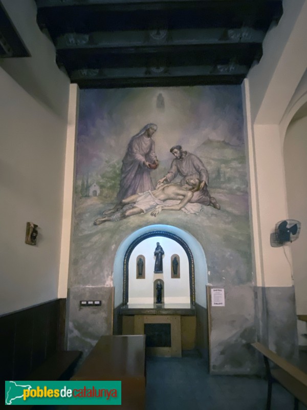 Barcelona - Capella de l'Ajuda (Foto: Albert Esteves, 2020) Barcelona - Capella de l'Ajuda