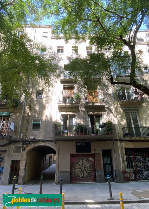 Barcelona - Volta dels Jueus (Foto: Albert Esteves, 2020) Barcelona - Volta dels Jueus