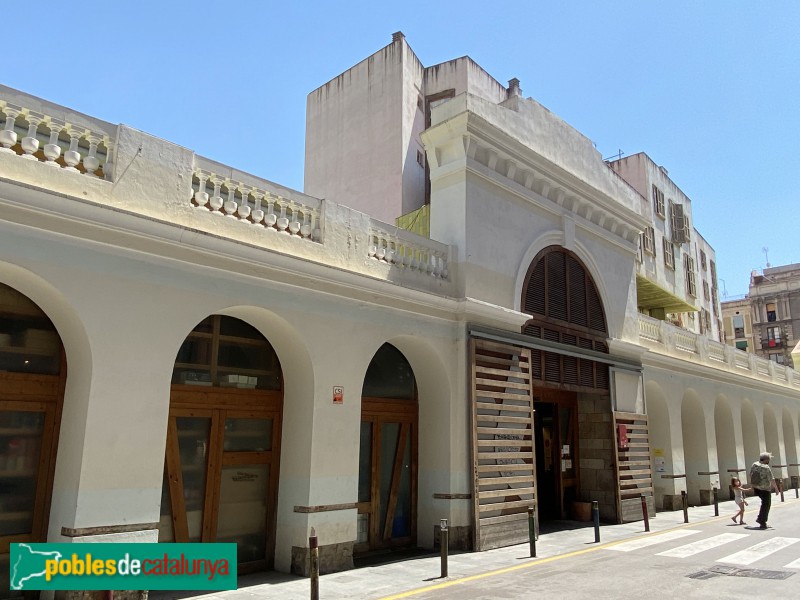 Barcelona - Mercat de Santa Caterina (Foto: Albert Esteves, 2020) Barcelona - Mercat de Santa Caterina