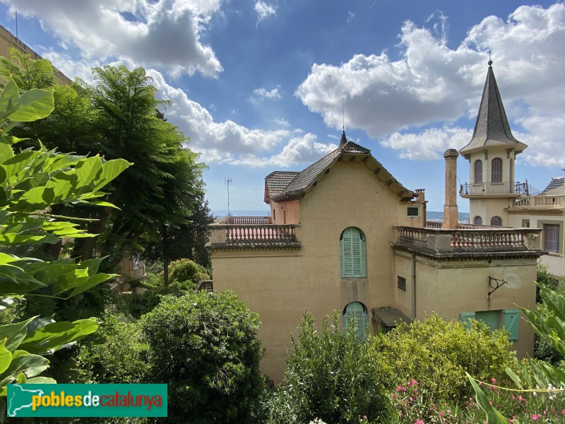 Barcelona - Av. Tibidabo, 71, façana posterior (Foto: Albert Esteves, 2020) Barcelona - Av. Tibidabo, 71, façana posterior