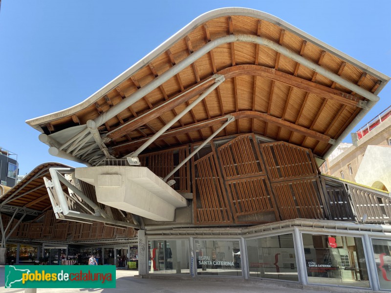 Barcelona - Mercat de Santa Caterina (Foto: Albert Esteves, 2020) Barcelona - Mercat de Santa Caterina