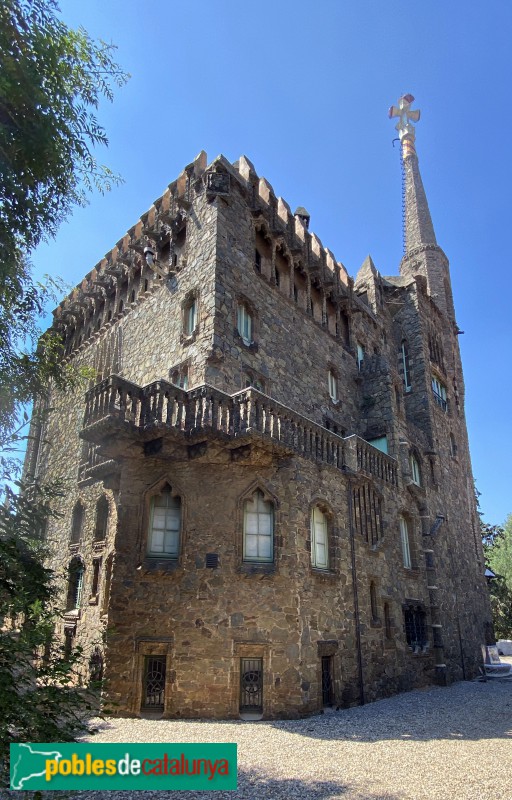 Barcelona - Torre Bellesguard (Foto: Albert Esteves, 2020) Barcelona - Torre Bellesguard
