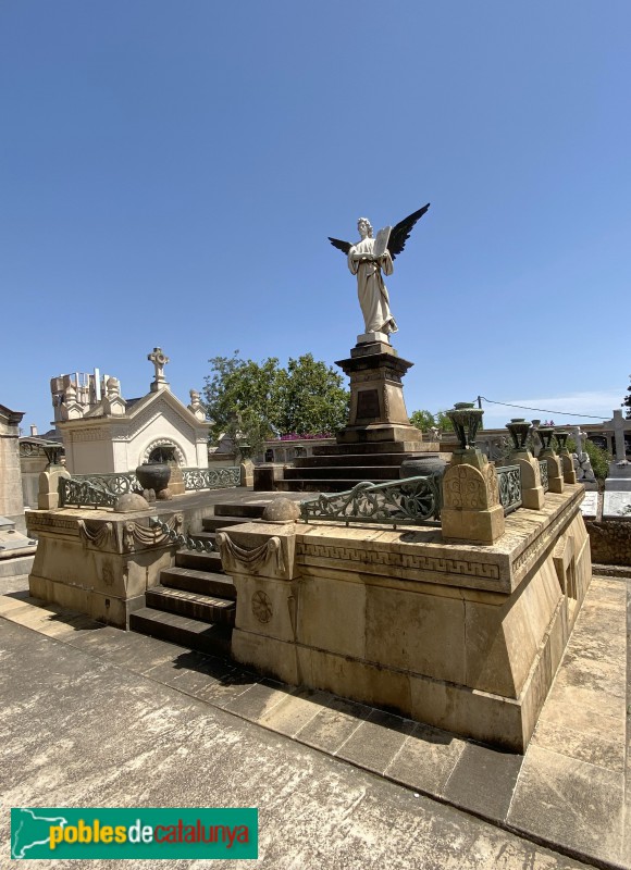 Barcelona - Cementiri de Sant Gervasi. Panteó Rosés-Ricart (Foto: Albert Esteves, 2020) Barcelona - Cementiri de Sant Gervasi. Panteó Rosés-Ricart