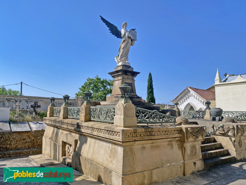 Barcelona - Cementiri de Sant Gervasi. Panteó Rosés-Ricart (Foto: Albert Esteves, 2020) Barcelona - Cementiri de Sant Gervasi. Panteó Rosés-Ricart