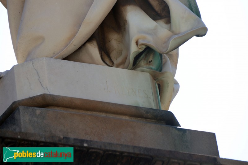 Barcelona - Cementiri de Sant Gervasi. Panteó Rosés-Ricart (Foto: Albert Esteves, 2020) Barcelona - Cementiri de Sant Gervasi. Panteó Rosés-Ricart