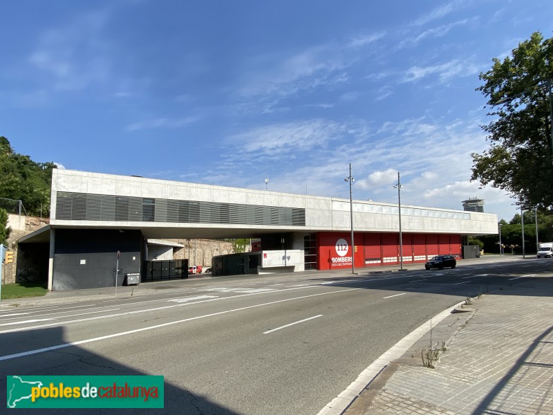 Barcelona - Parc de Bombers de Montjuïc (Foto: Albert Esteves, 2020) Barcelona - Parc de Bombers de Montjuïc