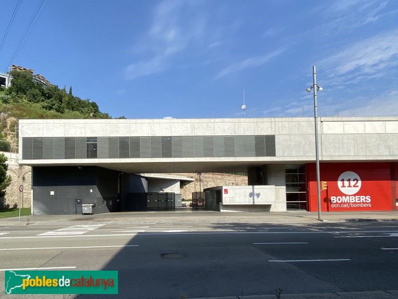 Barcelona - Parc de Bombers de Montjuïc (Foto: Albert Esteves, 2020) Barcelona - Parc de Bombers de Montjuïc