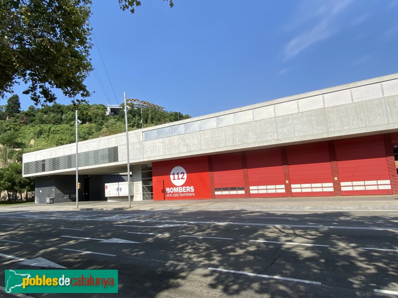 Barcelona - Parc de Bombers de Montjuïc (Foto: Albert Esteves, 2020) Barcelona - Parc de Bombers de Montjuïc