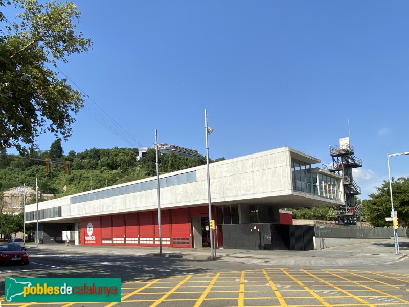 Barcelona - Parc de Bombers de Montjuïc (Foto: Albert Esteves, 2020) Barcelona - Parc de Bombers de Montjuïc