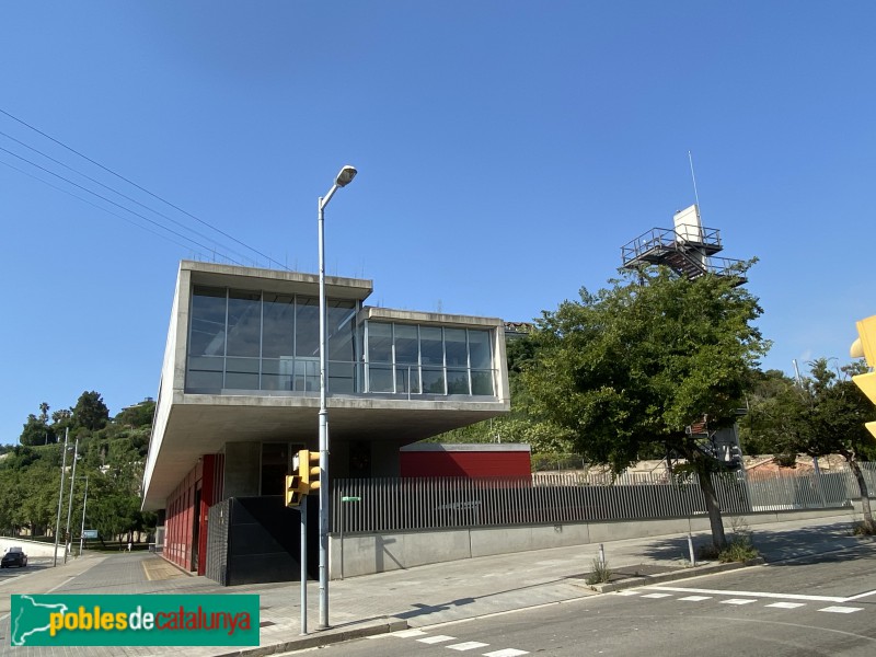 Barcelona - Parc de Bombers de Montjuïc (Foto: Albert Esteves, 2020) Barcelona - Parc de Bombers de Montjuïc