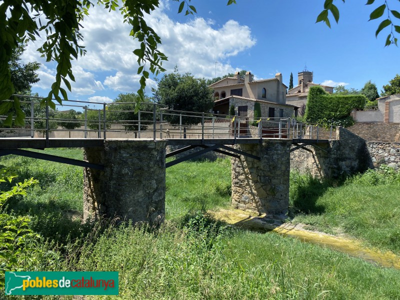 Monells - Pont (Foto: Albert Esteves, 2020) Monells - Pont