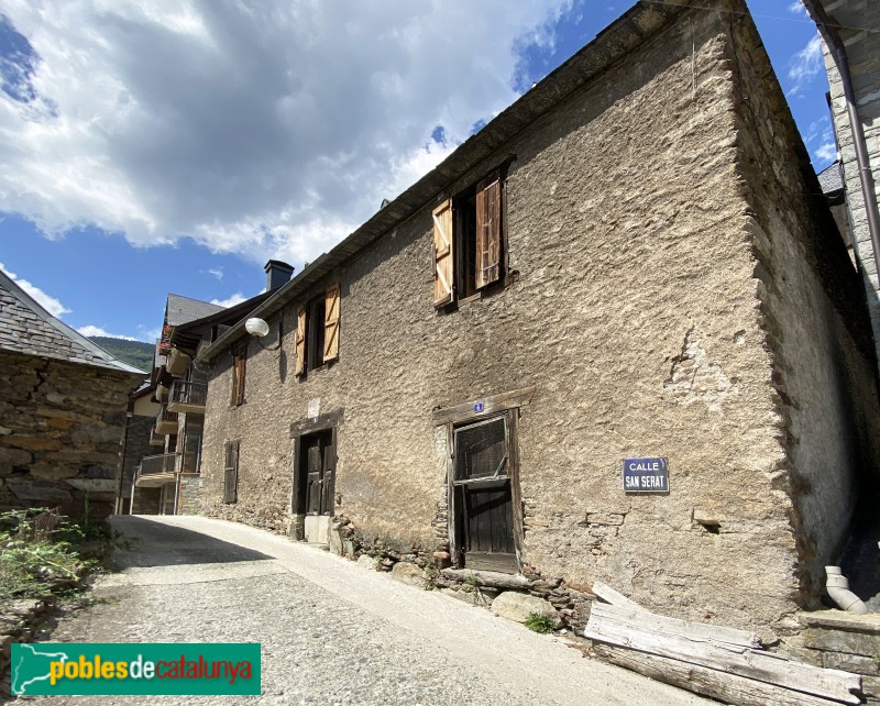 Bossòst. Casa tradicional (Foto: Albert Esteves, 2020) Bossòst. Casa tradicional