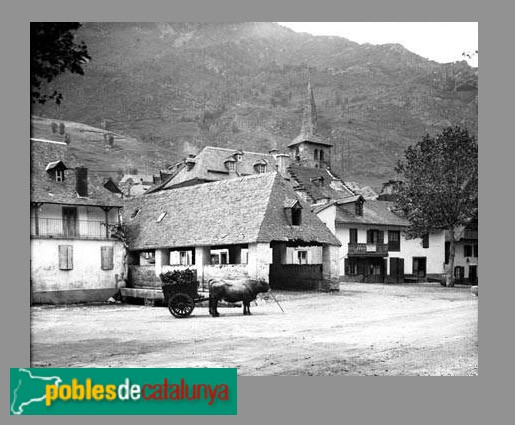 Bossòst (Foto: Carles Fargas - Arxiu fotogràfic Centre Excursionista de Catalunya -, c. 1927) Bossòst