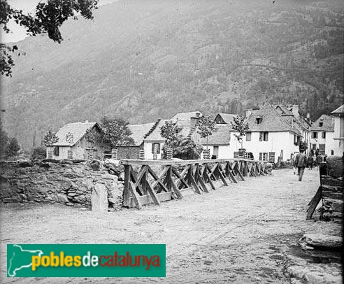 Les (Foto: Ignasi Canals - Arxiu Fotogràfic Centre Excursionista de Catalunya -, 1918) Les