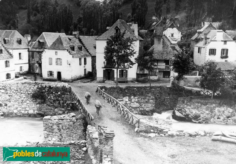 Les (Foto: Juli Soler Santaló - Arxiu Fotogràfic Centre Excursionista de Catalunya -, 1907) Les