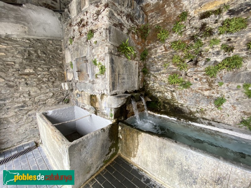 Vilamòs - Safareig (Foto: Albert Esteves, 2020) Vilamòs - Safareig