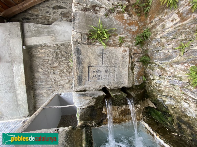 Vilamòs - Safareig (Foto: Albert Esteves, 2020) Vilamòs - Safareig