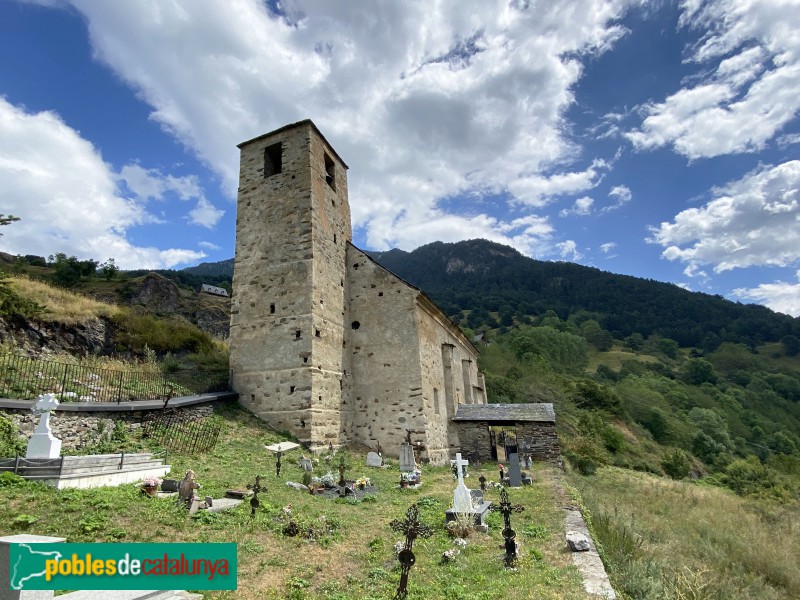 Arres - Església de Sant Joan Baptista (Foto: Albert Esteves, 2020) Arres - Església de Sant Joan Baptista