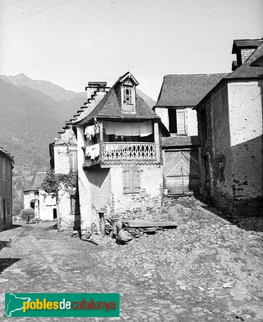 Racó d'Es Bòrdes (Foto: Antoni Maymó -Arxiu Fotogràfic Centre Excursionista de Catalunya-, anys cinquanta) Racó d'Es Bòrdes