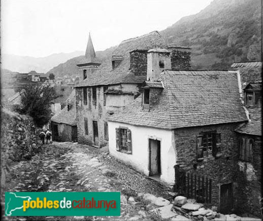 Racó d'Es Bòrdes (Foto: Albert Oliveras -Arxiu Fotogràfic Centre Excursionista de Catalunya-, 1924) Racó d'Es Bòrdes