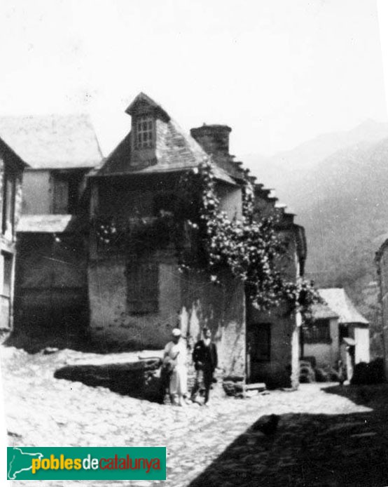 Racó d'Es Bòrdes (Foto: Josep Danés -Arxiu Fotogràfic Centre Excursionista de Catalunya-, 1925) Racó d'Es Bòrdes