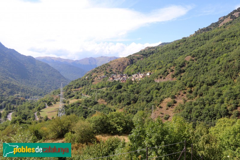 El poble d'Arró (Foto: Albert Esteves, 2020) El poble d'Arró