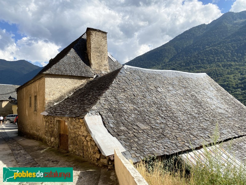 El poble d'Arró (Foto: Albert Esteves, 2020) El poble d'Arró