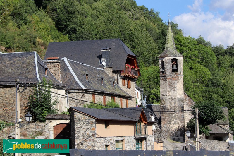 El poble d'Arró (Foto: Albert Esteves, 2020) El poble d'Arró