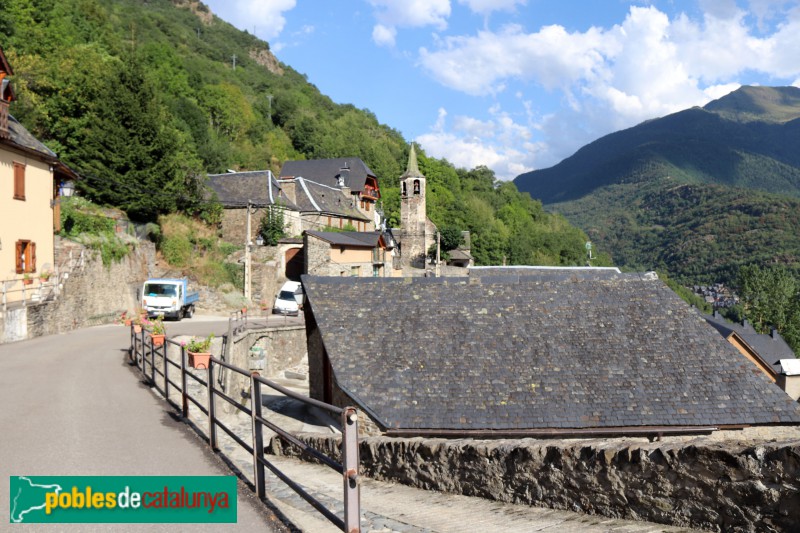 El poble d'Arró (Foto: Albert Esteves, 2020) El poble d'Arró