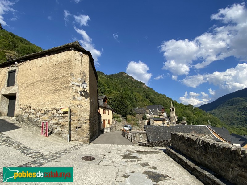 El poble d'Arró (Foto: Albert Esteves, 2020) El poble d'Arró