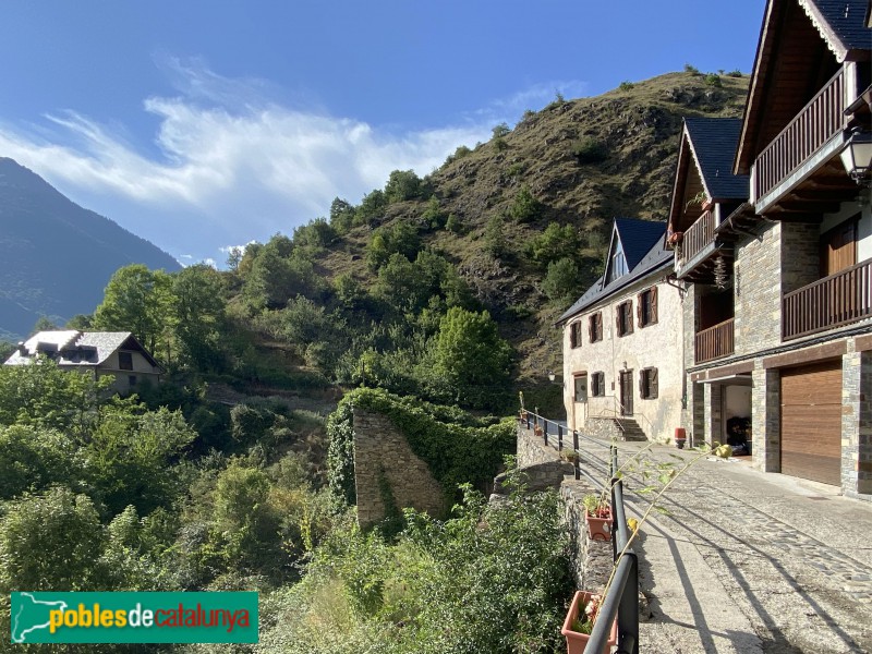 El poble d'Arró (Foto: Albert Esteves, 2020) El poble d'Arró