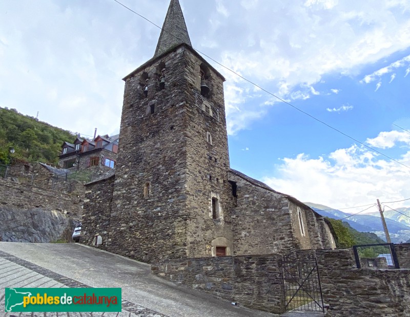 Benòs - Església de Sant Martí (Foto: Albert Esteves, 2020) Benòs - Església de Sant Martí