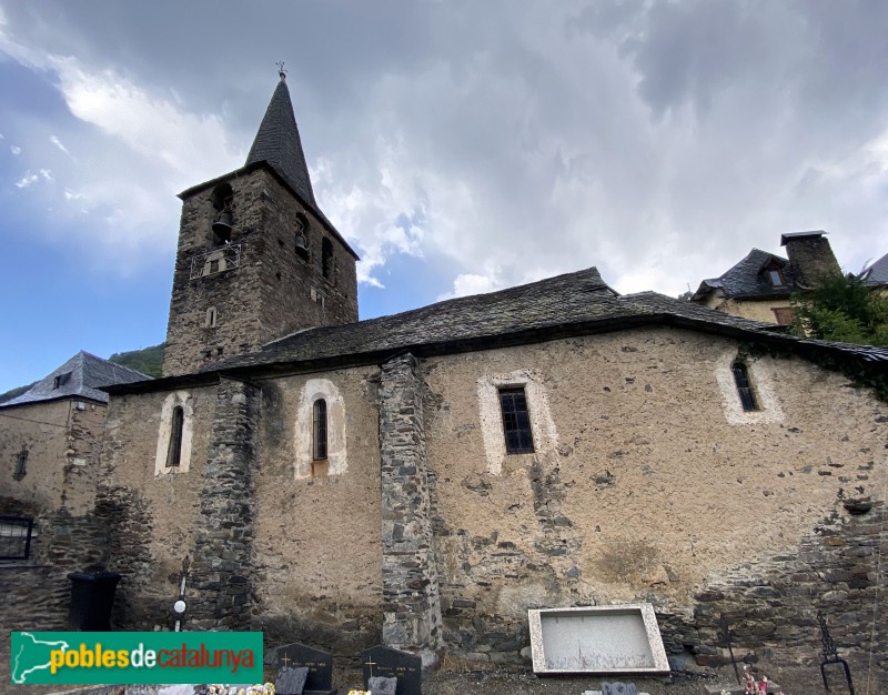 Benòs - Església de Sant Martí (Foto: Albert Esteves, 2020) Benòs - Església de Sant Martí