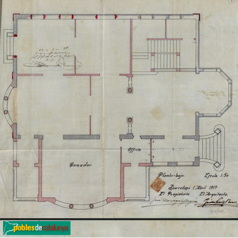 Barcelona - Ballester, 14-18 Plànol. Arxiu Municipal Contemporani de Barcelona Barcelona - Ballester, 14-18 Plànol. Arxiu Municipal Contemporani de Barcelona
