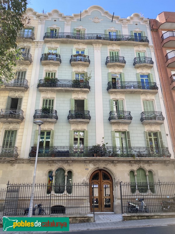 Barcelona - Avinguda República Argentina, 229-231 (Foto: Albert Esteves, 2020) Barcelona - Avinguda República Argentina, 229-231