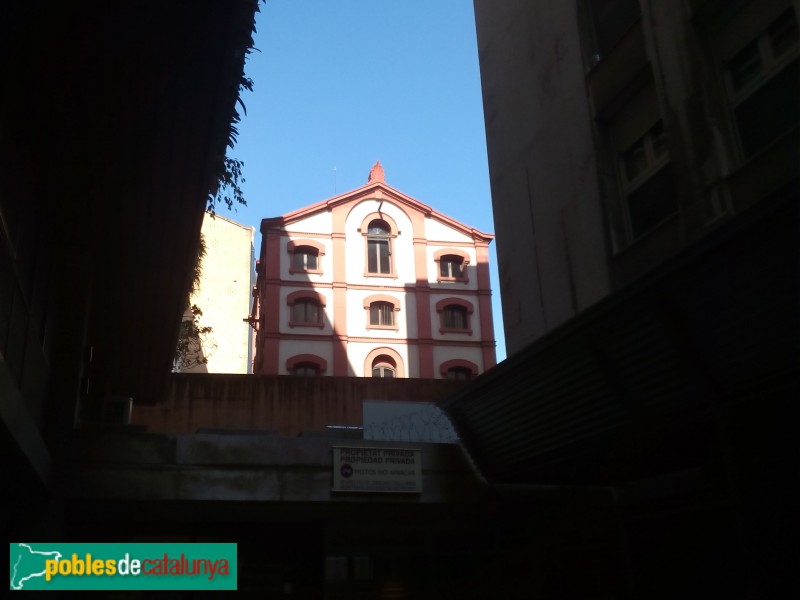 La Farinera, des del carrer Moià (Foto: Anna Corcoll, 2018) La Farinera, des del carrer Moià
