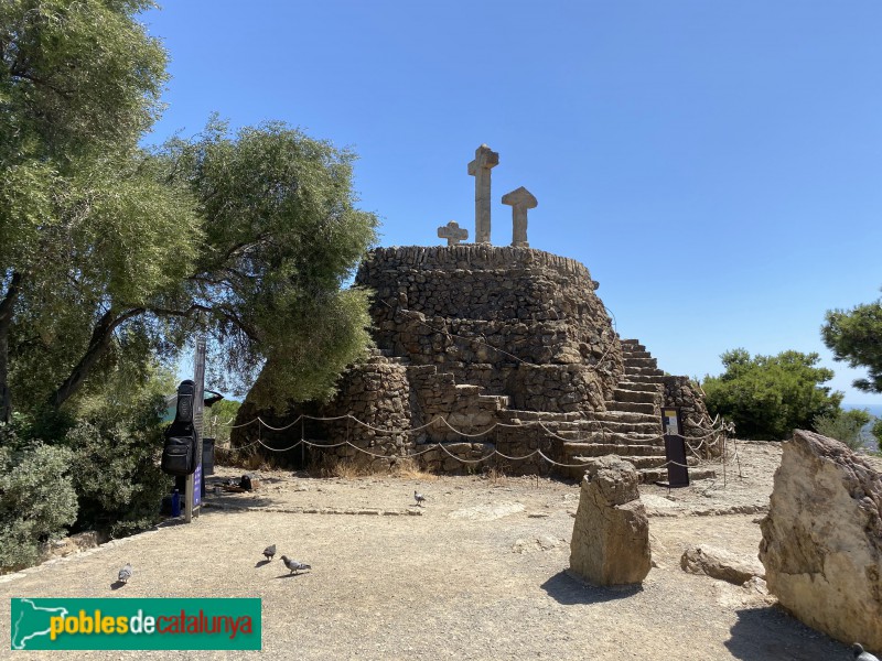 Barcelona - Park Güell. Calvari (Foto: Albert Esteves, 2020) Barcelona - Park Güell. Calvari